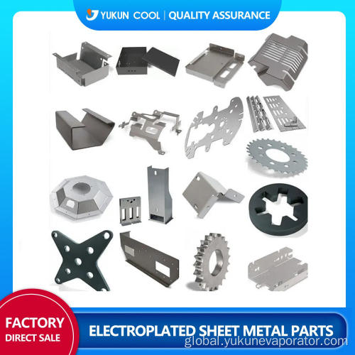 Customized Sheet Metal Electroplated sheet metal parts Manufactory